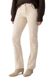 Sanctuary Velveteen Hayden Bootcut Pants In Toasted Almond In Toasted Almond