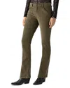Sanctuary Hayden Corduroy Bootcut Pants In Burnt Olive