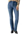 Sanctuary Hayden Denim Bootcut Jeans In Lucky Stre