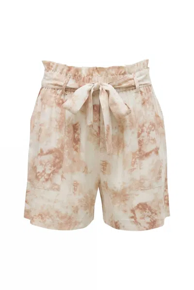 Sanctuary High Tide Short In Mojave Tie Dye In Neutral