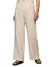 Sanctuary Hopper Straight Leg Pant In Flax In Neutral