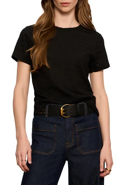 Sanctuary Icon Texture T-shirt In Black