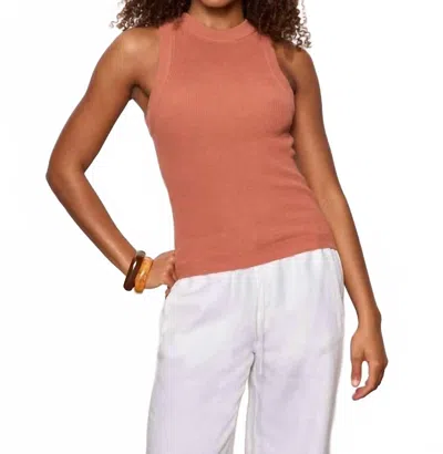 Sanctuary In The Mix Sweater Tank In Clay In Orange