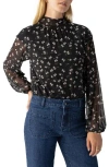 Sanctuary Isn't She Lovely Mesh Top In Winter Petals In Winter Pet