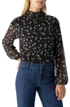 Sanctuary Isn't She Lovely Mesh Top In Winter Petals In Winter Pet