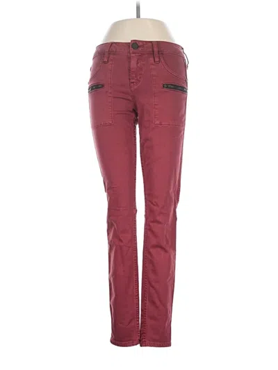 Pre-owned Sanctuary Jeans In Burgundy
