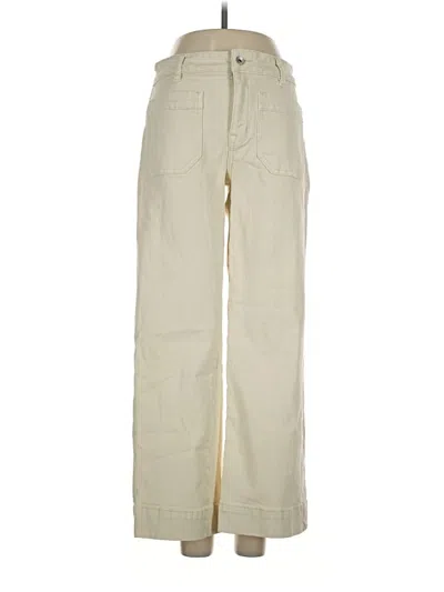 Pre-owned Sanctuary Jeans In Ivory