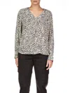 Sanctuary Johnny Collar Tunic In Gentle Spots In Multi