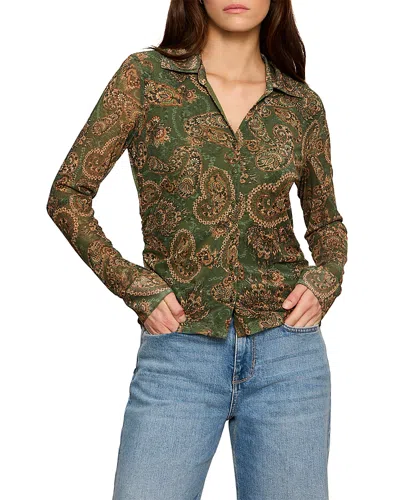 SANCTUARY JUNO BUTTON FRONT SHIRT