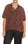 Sanctuary Keep Me Close Shirt In Brown