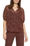 Sanctuary Keep Me Close Shirt In Brown