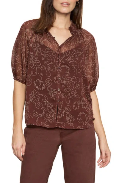 Sanctuary Keep Me Close Top In Brown