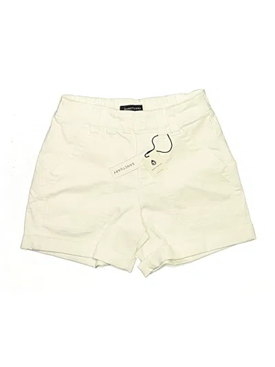 Pre-owned Sanctuary Khaki Shorts In Ivory