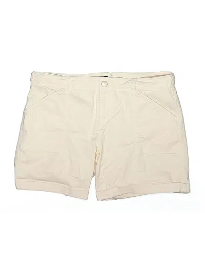 Pre-owned Sanctuary Khaki Shorts In White