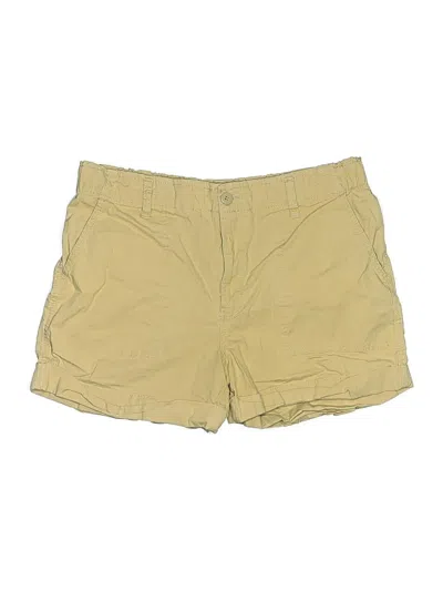 Pre-owned Sanctuary Khaki Shorts In Yellow