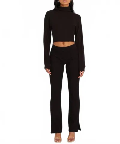 Sanctuary Kicker Pull-on Leggings In Black