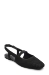 Sanctuary Klara Slingback Flat In Black