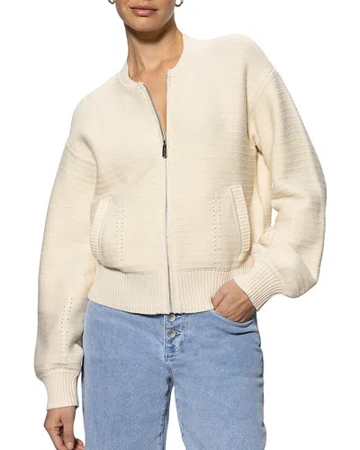 SANCTUARY KNITTED BOMBER JACKET