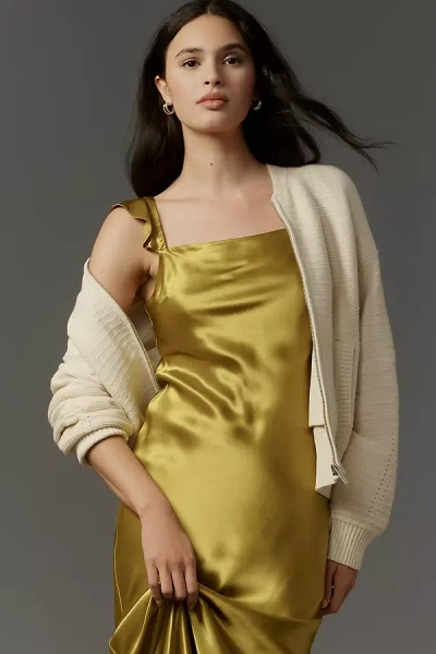 Sanctuary Knitted Bomber Jacket In White