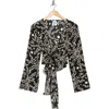 Sanctuary Knot Front Cotton Cover-up Top