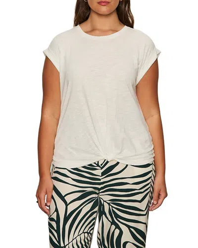 Sanctuary Knotted Muscle Tee In White