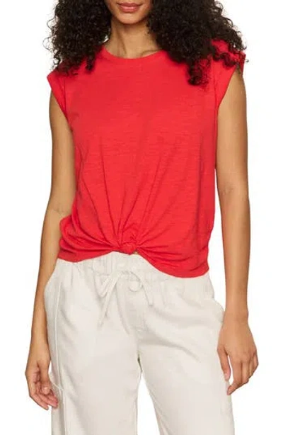 Sanctuary Knotted Muscle Tee In Multi