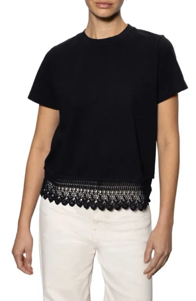 SANCTUARY SANCTUARY LACE REMIX T-SHIRT