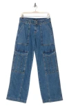 Sanctuary Level Up Cargo Jeans In Oasis