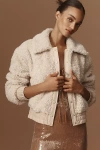 Sanctuary Libby Sherpa Jacket In Beige