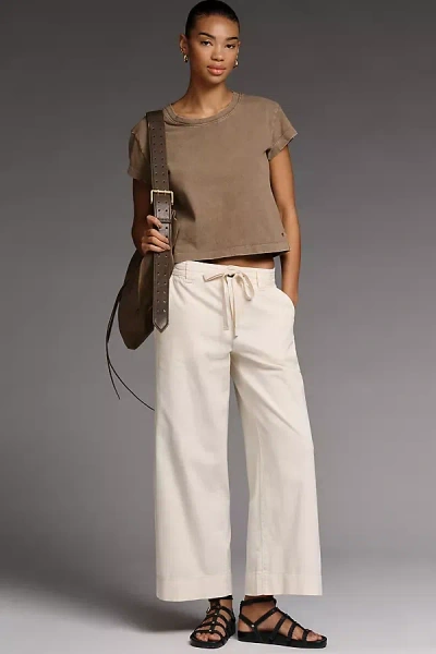 Sanctuary Lily Crop Pants In White
