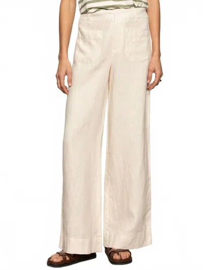 Sanctuary Line Marine Wide Leg Pant In Birch In Neutral