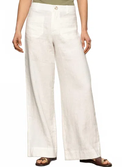 Sanctuary Molly Marine Wide Leg Pants In Birch In Neutral