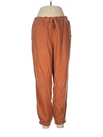 Pre-owned Sanctuary Linen Pants In Brown
