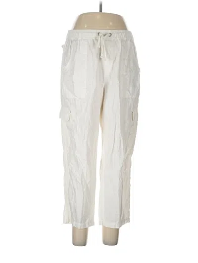 Pre-owned Sanctuary Linen Pants In Ivory