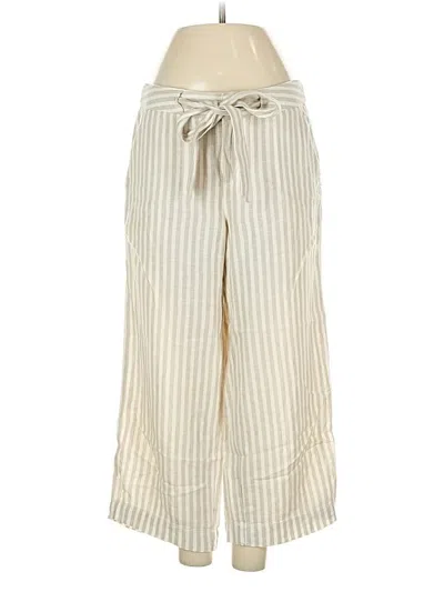 Pre-owned Sanctuary Linen Pants In White