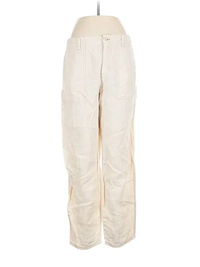 Pre-owned Sanctuary Linen Pants In White