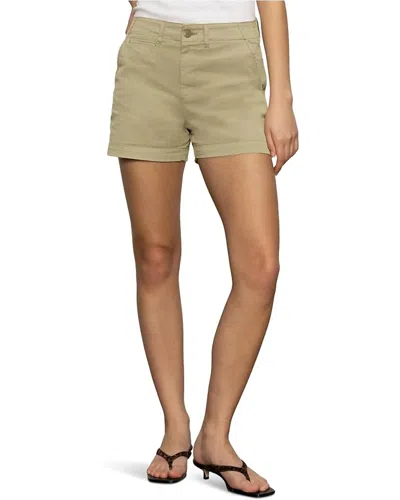 Sanctuary Liner Chino Short In Bamboo In Gold
