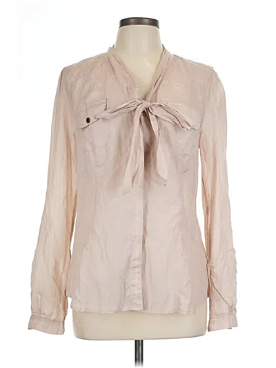 Sanctuary Long Sleeve Blouse In Pink