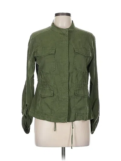 Pre-owned Sanctuary Long Sleeve Blouse In Green