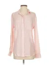Sanctuary Long Sleeve Blouse In Pink
