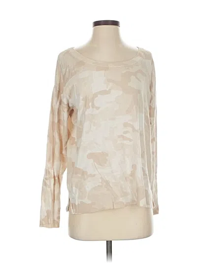 Pre-owned Sanctuary Long Sleeve T-shirt In Brown