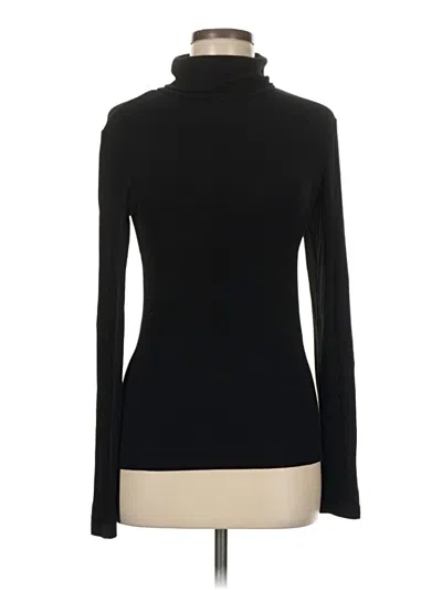 Pre-owned Sanctuary Long Sleeve Top Black Turtleneck Tops
