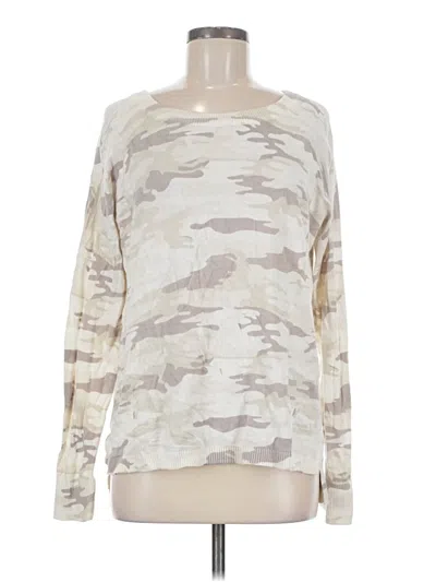 Pre-owned Sanctuary Long Sleeve T-shirt In Ivory