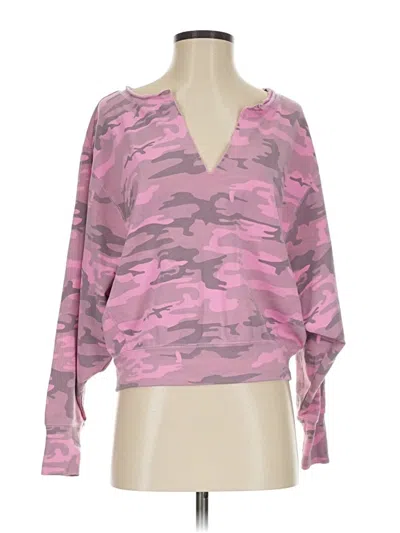 Pre-owned Sanctuary Long Sleeve T-shirt In Pink