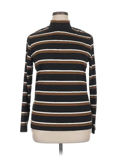 Pre-owned Sanctuary Long Sleeve Turtleneck In Brown