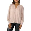 Sanctuary Love Always Metallic Knit Top In Pink