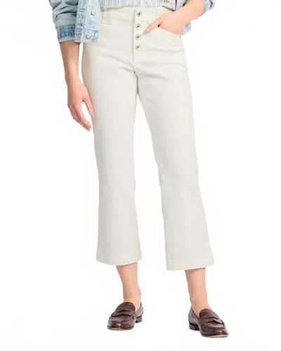 SANCTUARY LUNA KICK CROP JEANS IN BLEACHED WHITE