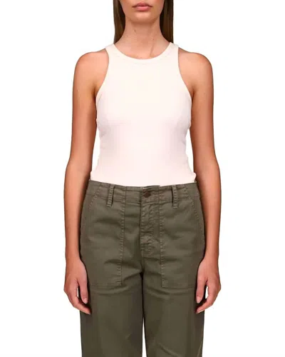 Sanctuary Made You Look Rib Tank Top In Buttercream In White