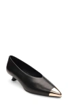 Sanctuary Manda Cap Toe Kitten Heel Pump In Black
