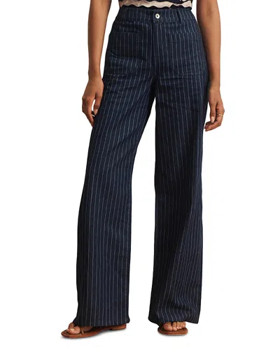 Sanctuary Marine Full Length Pants In Blue
